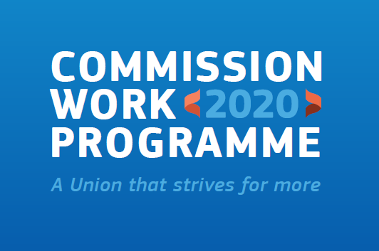 Arbeitsprogramm der Europäischen Kommission 2020